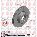 Zimmermann BRAKE DISC - STANDARD/COATED 400.1408.20